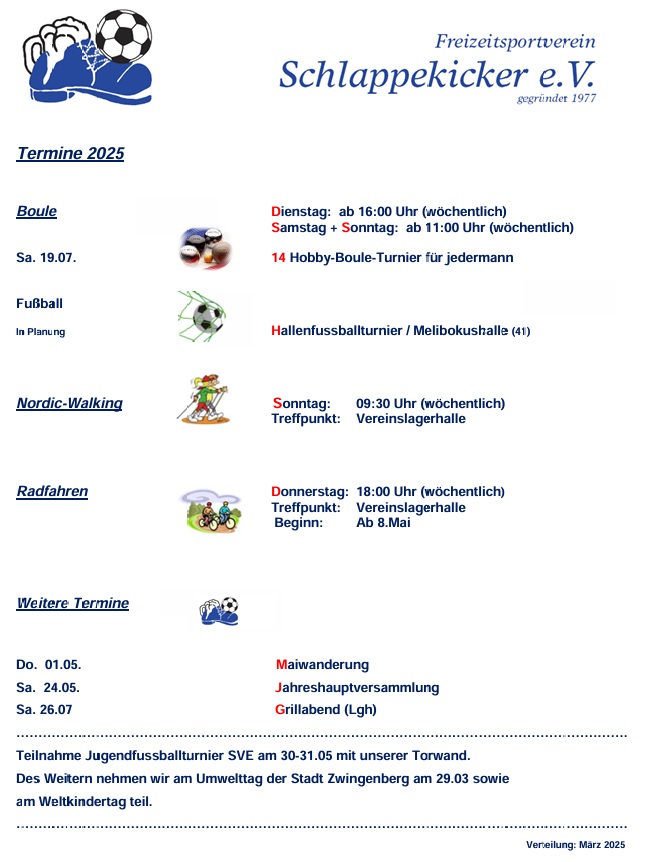 Terminliste